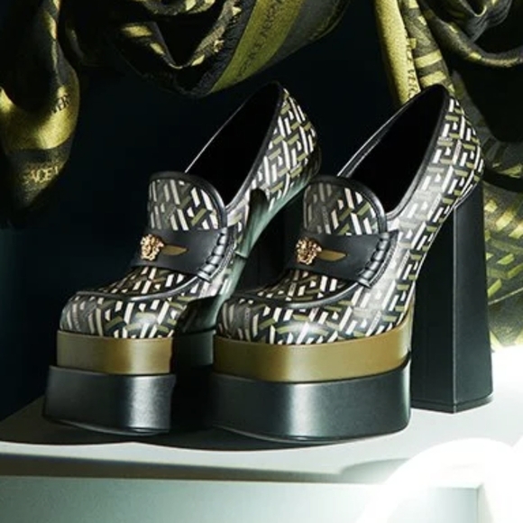 VERSACE MARY JANE SHOES - Picture 2 of 2